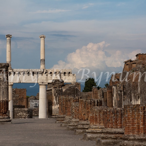 Ruins of Pompeii II, Italy. Italia Fine Art Travel Photography, Canvas or Paper Print