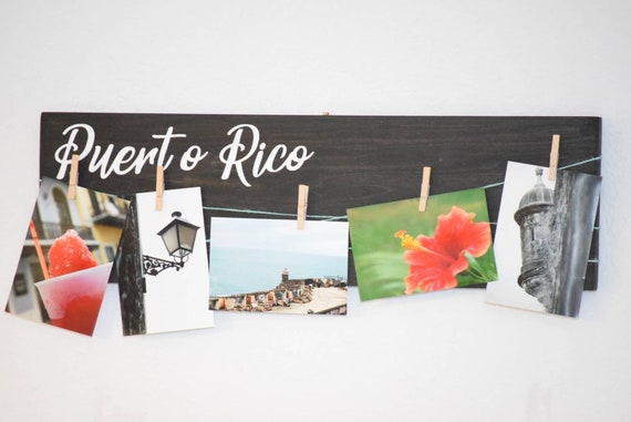 Puerto Rico Home Puerto Rico Wood Sign Wall Art Puerto Etsy