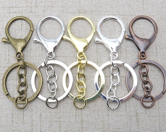 Silver Detachable Key Chain Detachable Valet Key Chain All - Etsy