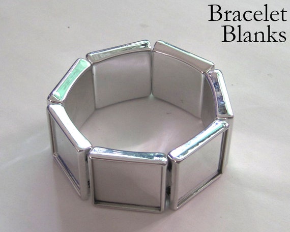 10pcs 25mm 1 inch round setting Blank Bracelet Cuff, bracelet blanks, Bezel  Bracelet Blank, Bracelet Tray