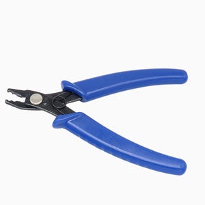 Crimping Pliers for Crimp Beads & Tubes, Crimp Pliers with Angled Nose, Pliers for Crimp Beads, DIY Jewelry Making Tools