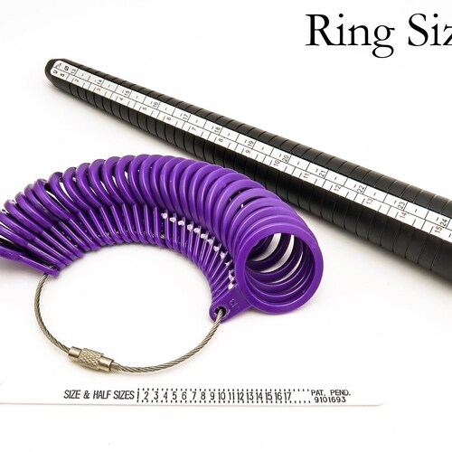 Finger Gauge Ring Sizer Measuring Sizes Jewelry Tool Ring Etsy
