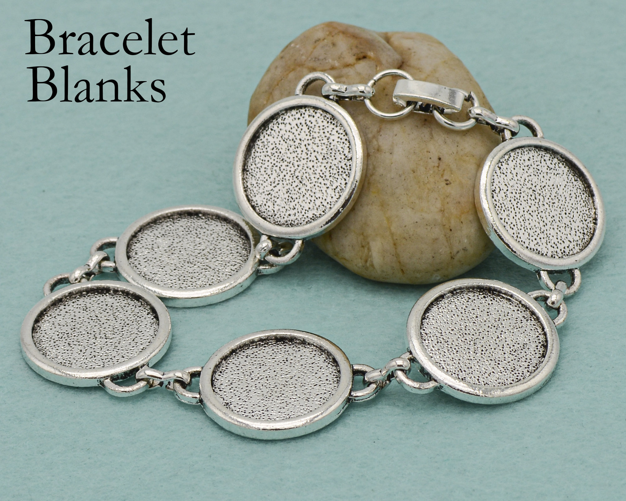 Handmade 18mm Round Bracelet Blanks for Jewelry Making Blank Etsy