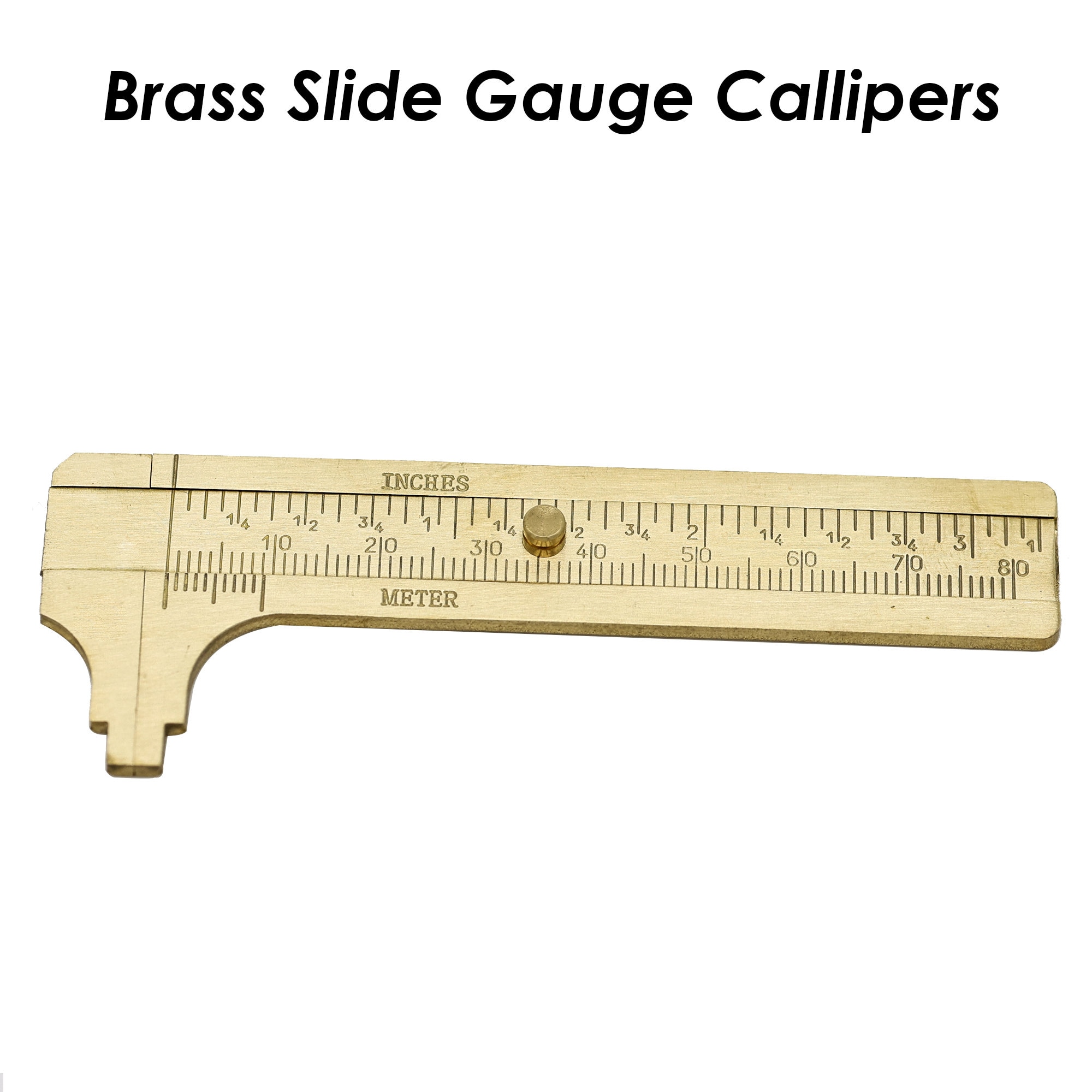 2 Portachiavi A Forma Di Calibro - Mini Calibro A Corsoio In MetallO, Argento E Bronzo, Idea Regalo Originale - Foto 9