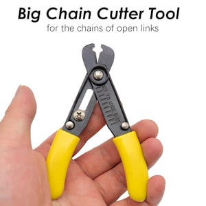 Chain Cutter Plier, Wire Cutting Pliers, DIY Jewelry Making Tool EASY to Open Chain Links, Big Chain Cutter for The chains of Open Links