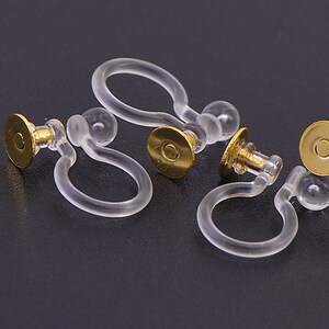 Clip on Earring Converters, Converts Earring Post to Non Pierced Clip ...