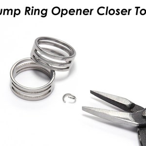Jump Ring Opener Closer, Jewelry Making Tool for Opening or Closing Jump Rings, Stainless Steel Beading Tool