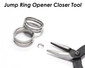 Jump Ring Opener Closer, Jewelry Making Tool for Opening or Closing Jump Rings, Stainless Steel Beading Tool