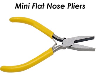 Flat Nose Plier, Jewelry Pliers, Flatten Tool for Jewelry Making, Handmade Jewelry Tools