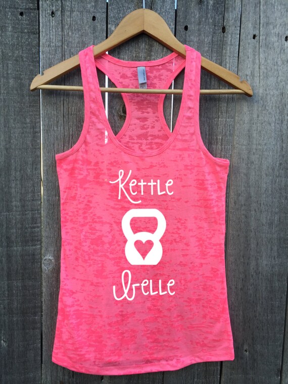 Kettle Belle Logo Workout Athletic Fitness Gym Burnout | Etsy