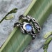 Moonstone Engagement Ring Set 'Luna' | Moonstone ring | Wedding Jewelry | Moonstone Jewelry | Engagement Set | Celestial Ring | Moon Ring