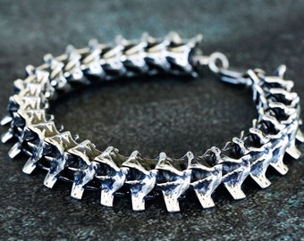 Heren armband "Nag" | Snake armband | Heren sieraden | Slangen sieraden | Snake armband | Armband voor mannen | Sterling Zilveren armband |