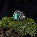 Wolf Ring | Man Ring | Mens Labradorite Ring | Viking jewelry | Mens jewelry | Gifts for men | Mens rings | Labradorite jewelry product logo