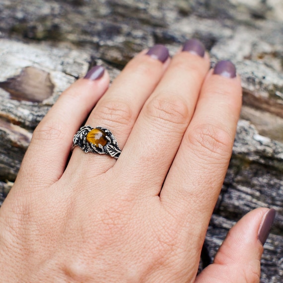 Tiger's Eye Stainless Steel Ring | Men's | REEDS Jewelers