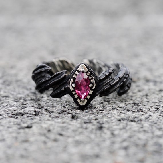 Pink Tourmaline Ring 