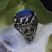 Celtic Ring Men 'Thor's Hammer' | Viking Ring | Labradorite Ring Men | Viking jewelry | Celtic Jewelry | Mens jewelry | Gifts for men