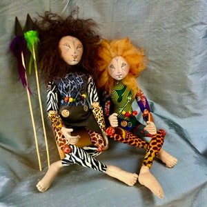 Safari Girl Pattern download by Jan Horrox