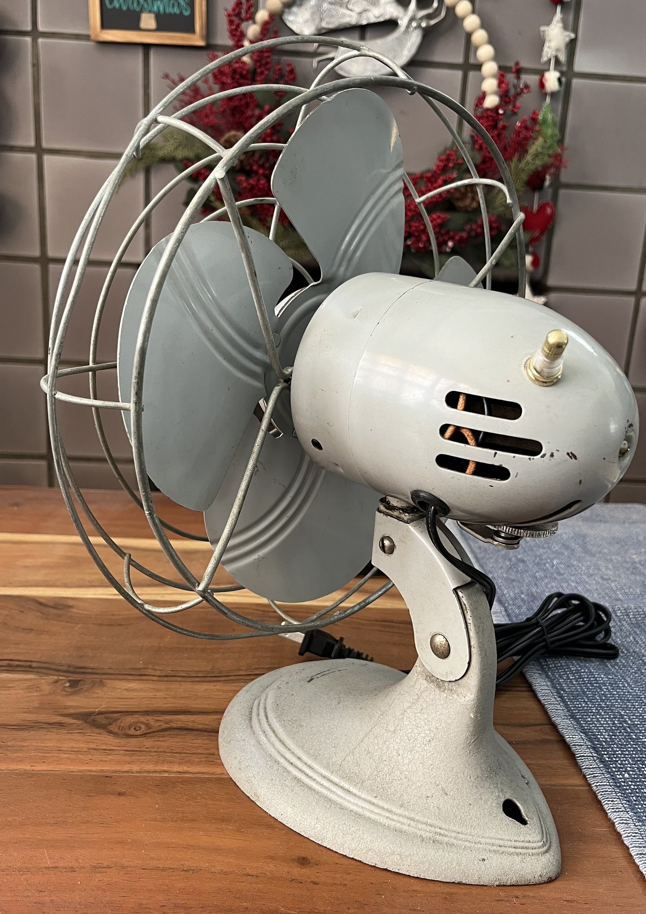 Mid Century Dominion Electric Fan - Etsy