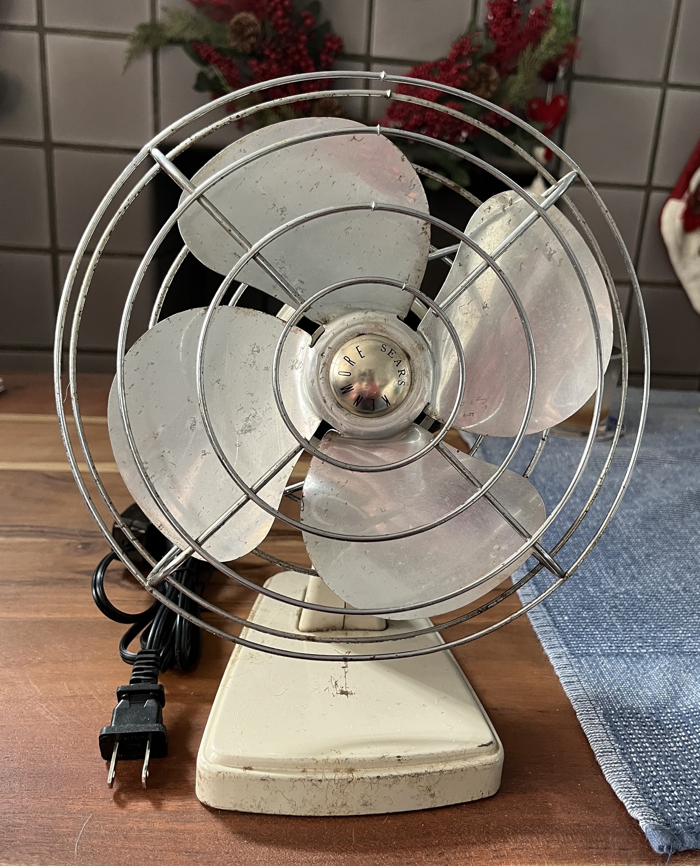Vintage Sears Fan - Etsy