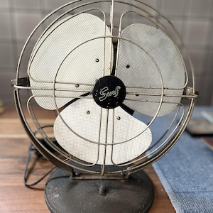 Mid Century Surf electric fan