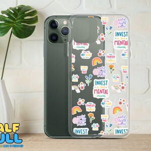 AUTISM PHONE Case, Autism Awareness Flexi Case, Mental Health Matters, Gift for Autism Dad,Puzzle Phone Case, Clear Case for iPhone®