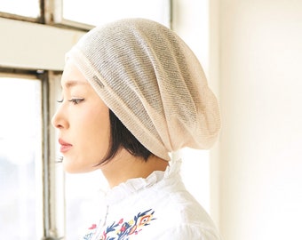 summer knit beanie