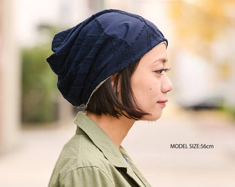 Womens Soft Chemo Hat Japanese Hipster Cap Mens Organic Cotton Slouchy Beanie