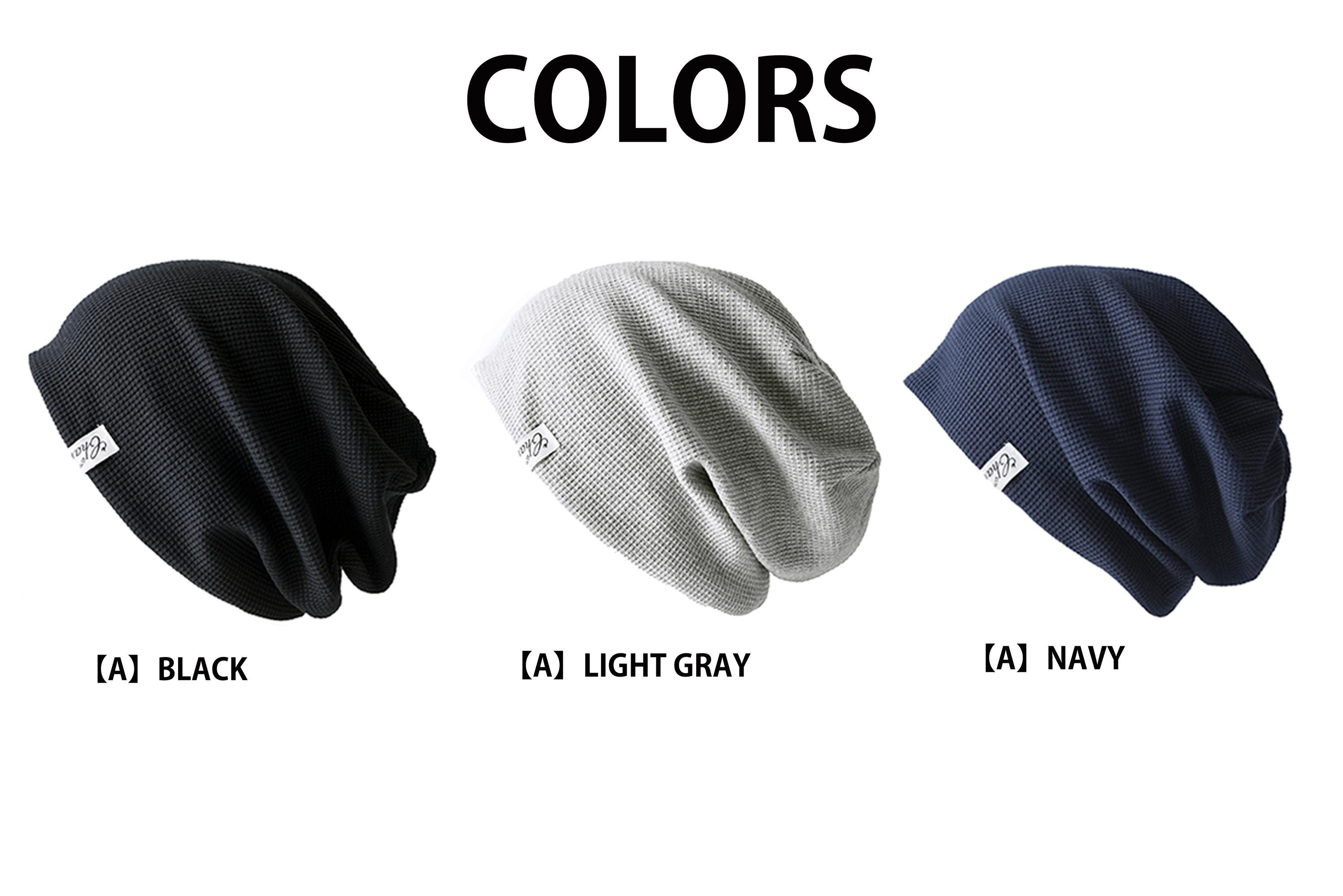 100% Cotton EXTRA Slouchy Beanie, Cotton-lined Baggy Hat 