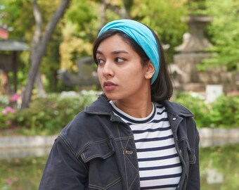 Organic Headband Neck Warmer 100% Cotton Hair Band Accessory