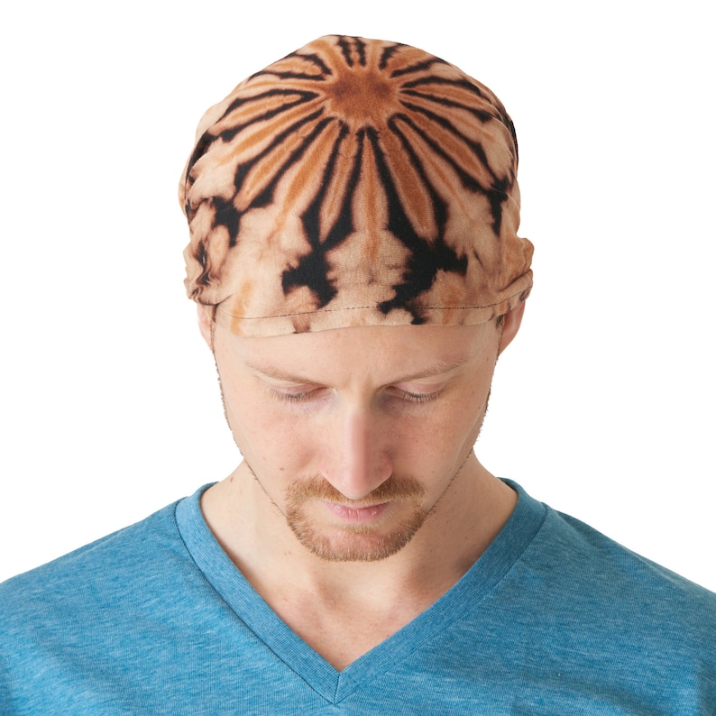 Mens Headband Scarf Bandana Boho Hippie Yoga Hair Band Tie Etsy