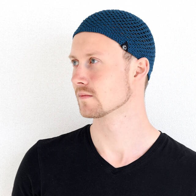 Cotton Skull Cap Kufi Hat Muslim Islam 