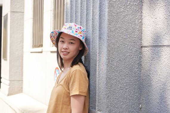 BUCKET SUN HAT 100/% COTTON STONE SIZE 58CM MED