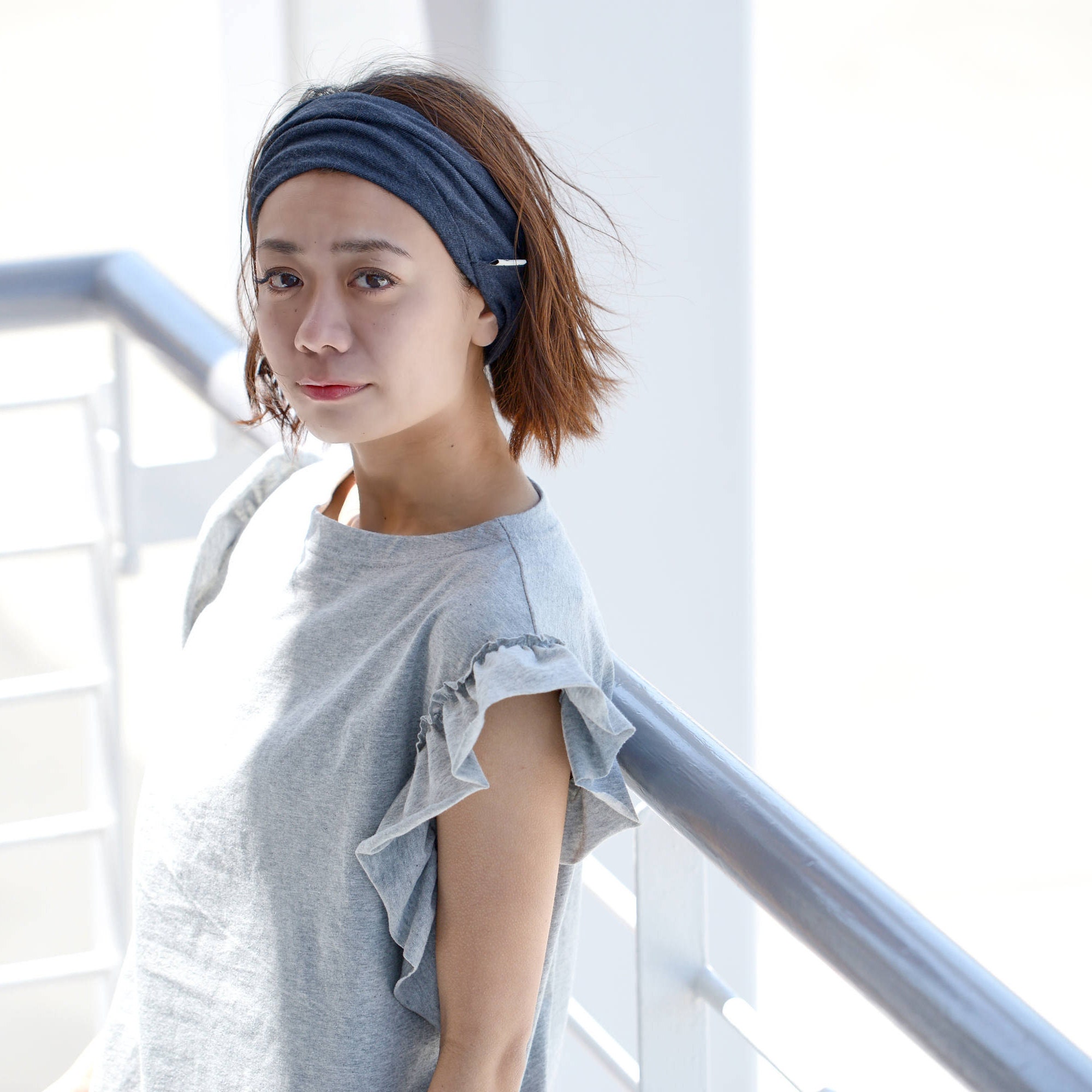 100 Organic Cotton Headband Made in Japan Womens Headband Etsy