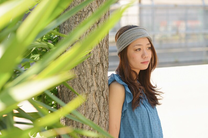 Summer Headband Crochet Knit Hair Band Head Wrap Womens Etsy