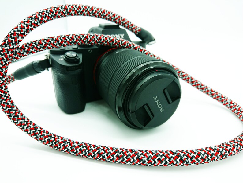 Genuine Climbing Rope Heavy Duty Professional Camera Strap Made to Measure