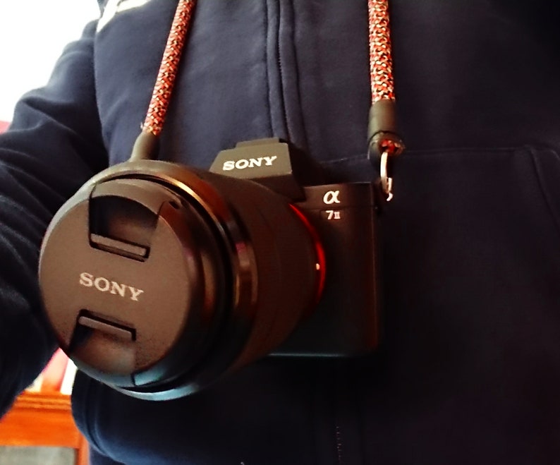 Genuine Climbing Rope Heavy Duty Professional Camera Strap Made to Measure