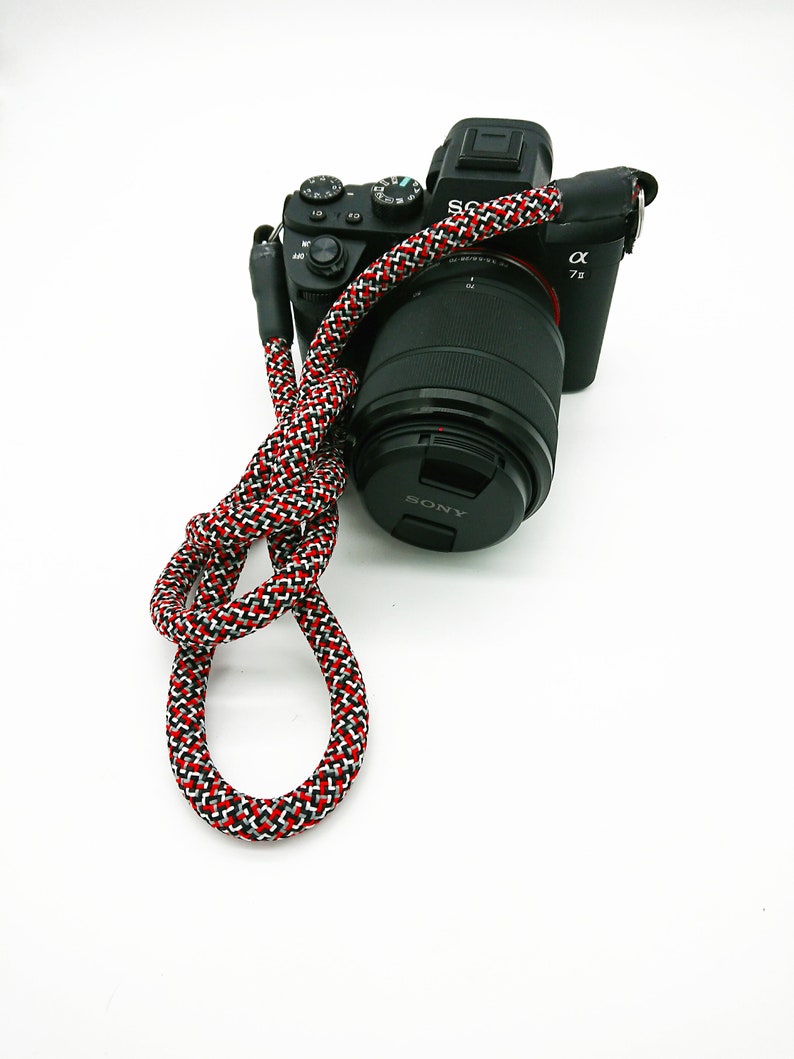 Genuine Climbing Rope Heavy Duty Professional Camera Strap Made to Measure
