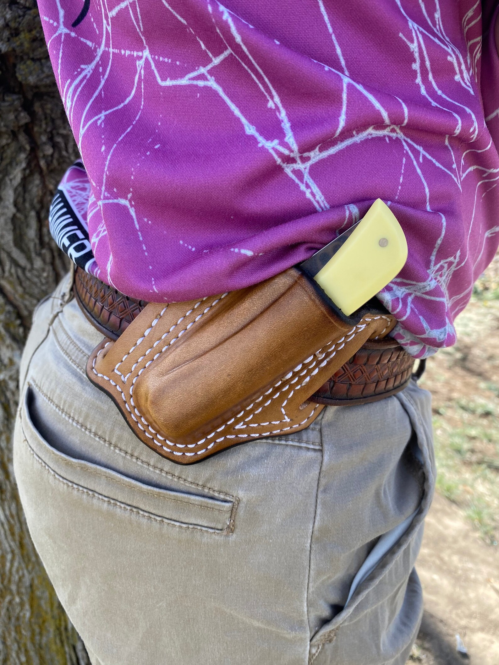 Leather Knife Sheath for a Case Sod Buster or Similar Knife Etsy