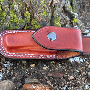 Buck 110 knife sheath or similar knife, horizontal - TOOL NOT INCLUDED