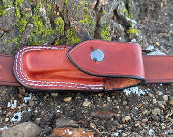 Buck 110 knife sheath or similar knife, horizontal - TOOL NOT INCLUDED