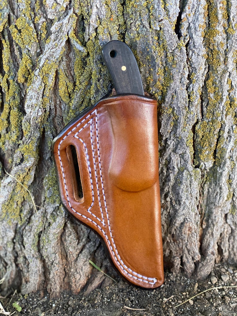 Leather Knife Sheath for a Buck 113 or Similar Knife Etsy