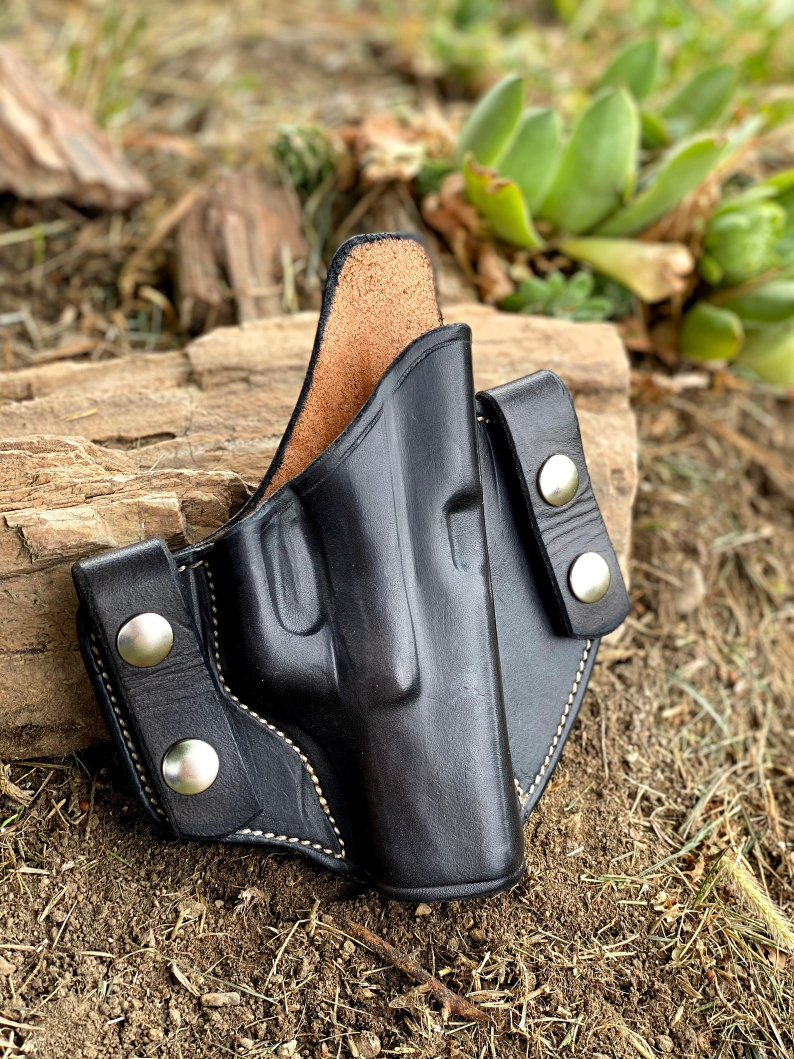 Glock Leather Holster Etsy