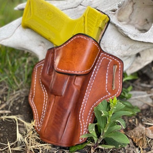 Leather Holster for a Ruger 57