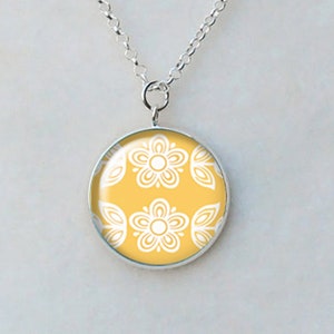 Pyrex Butterfly Gold Silver Necklace, Retro Necklace, Kitchenware Collector Gift,  Birthday Ideas, Vintage Pyrex