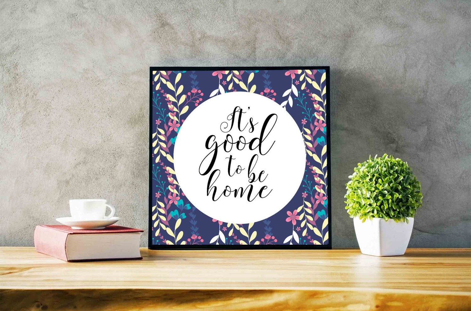 Bed Room Decor Printable Bedroom Wall Art Its Good to Be Home Etsy