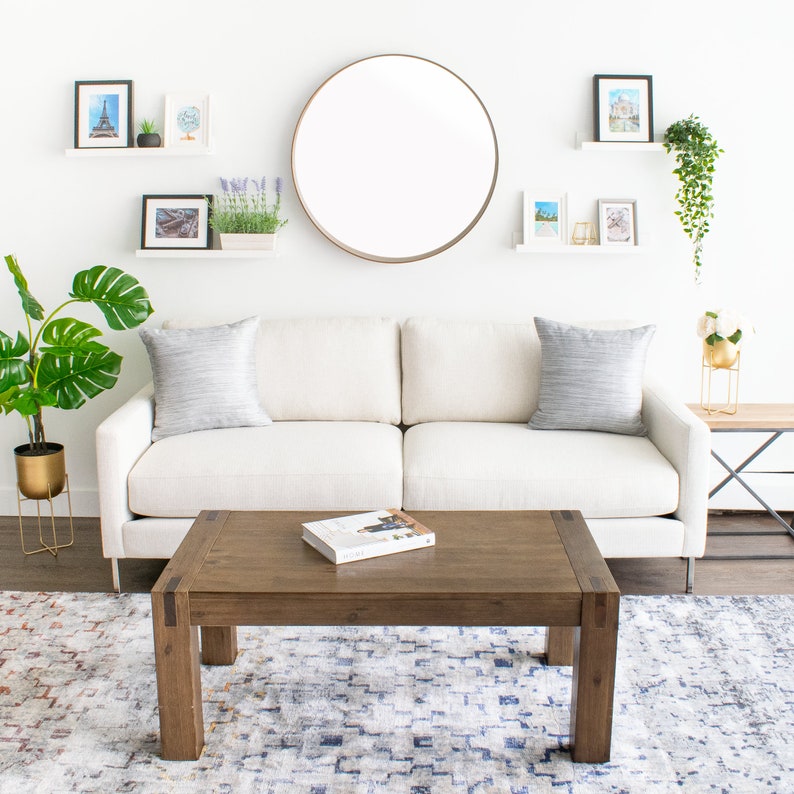 Silver Throw Pillow Cover 18x18 inch Luxurious Elegant & Etsy