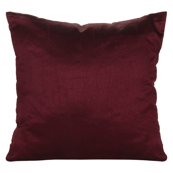 Pillow Covers and Sham Covers Plum Plum Pillow, Plum Throw Pillow, Plum