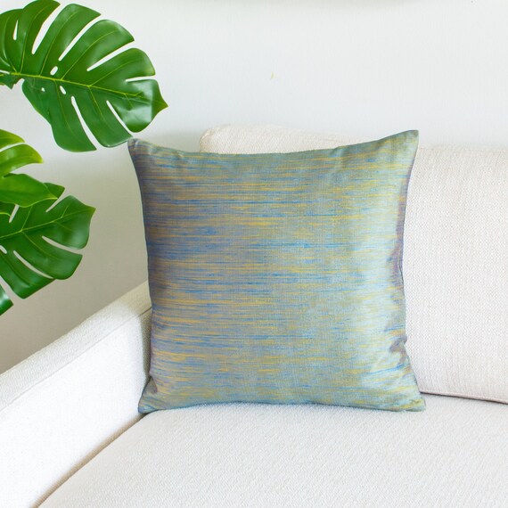 Light Green Throw Pillow Cover 18x18 inch Luxurious Etsy