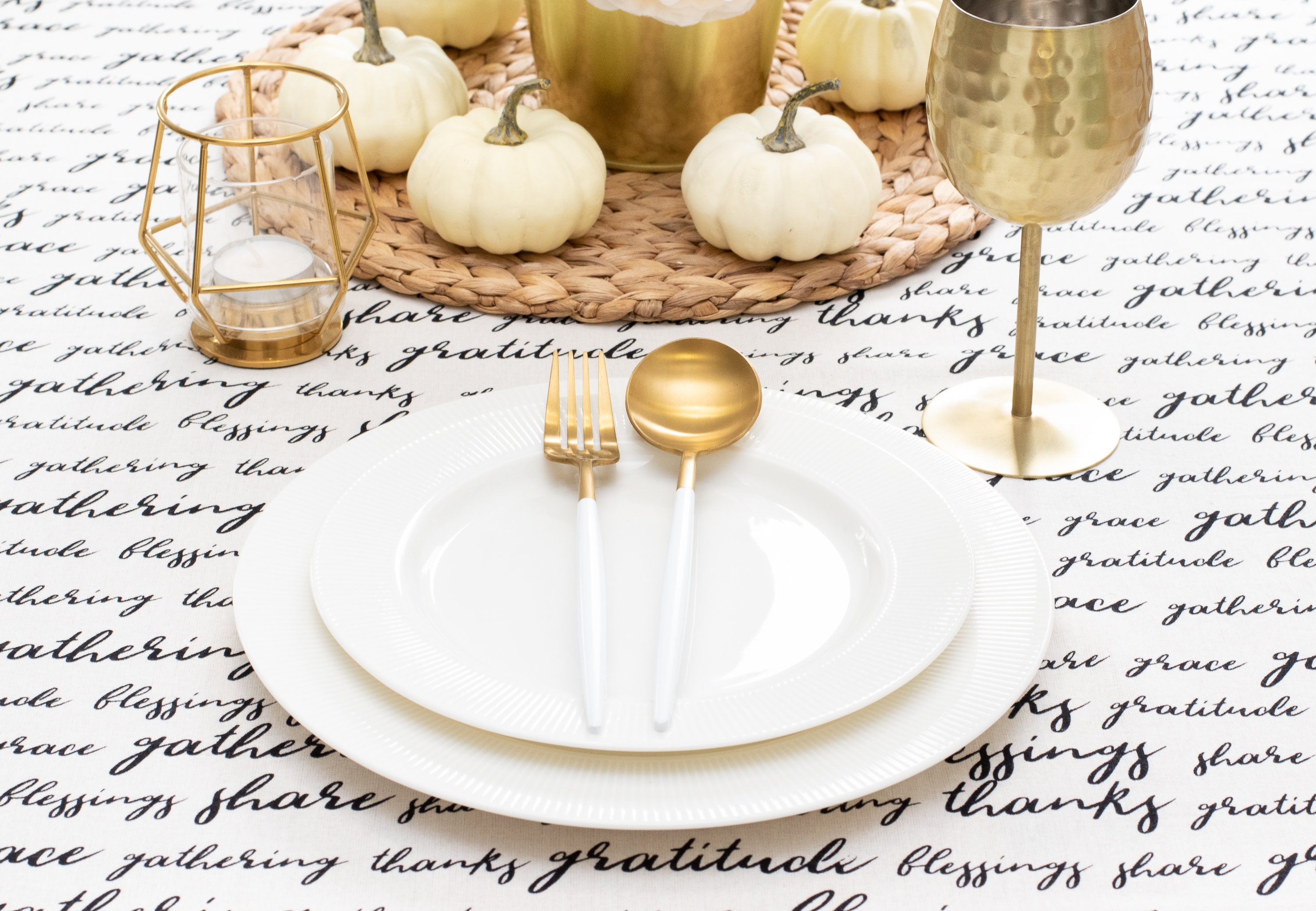 Thanksgiving Tablecloth Dining Table Cloth for Holiday Decor | Etsy