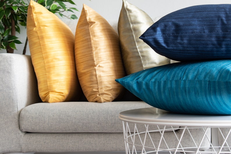 Yellow Euro Shams 26x26 inch Decorative & Accent Bed Pillows Etsy